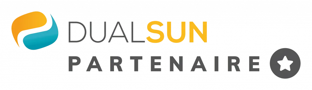 Logo DualSun, partenaire d’ISL CLIM