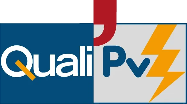 Logo de la certification QualiPV, délivrée à ISL CLIM par Qualit’EnR